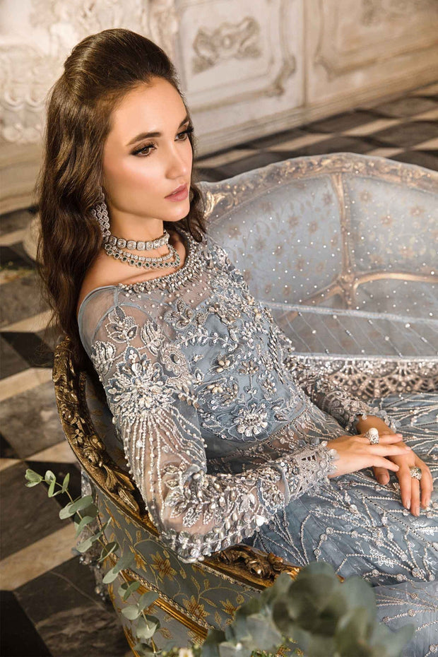EMBROIDERED | Ice Blue BD-2702