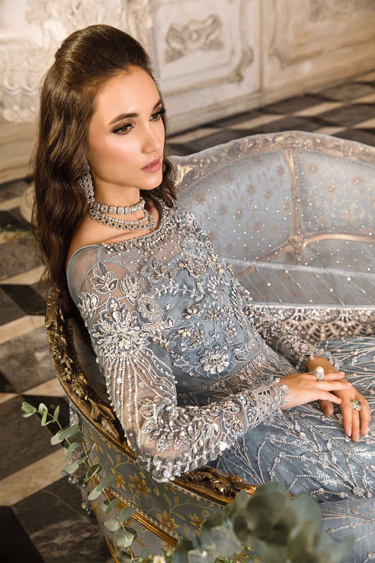EMBROIDERED | Ice Blue BD-2702