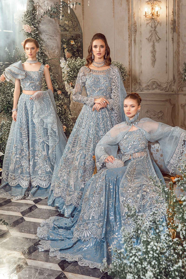 EMBROIDERED | Ice Blue BD-2702