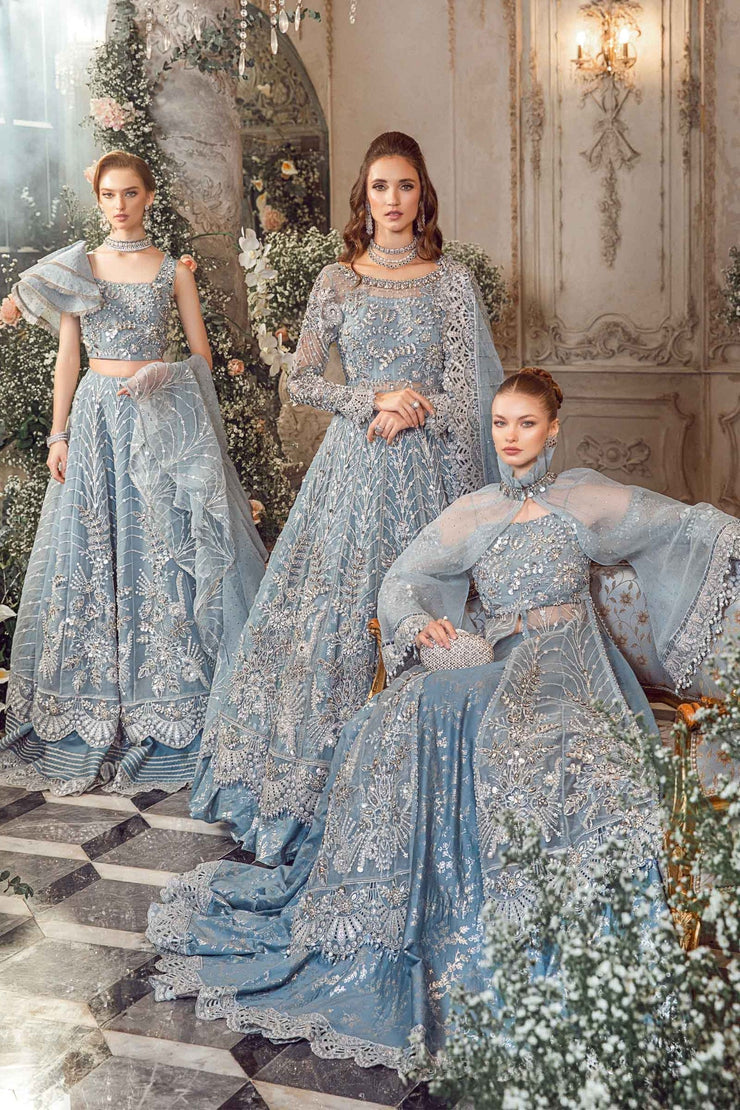 EMBROIDERED | Ice Blue BD-2702