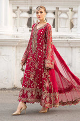 Embroidered Chiffon Suit | MPC-24-107