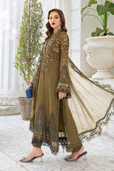 Embroidered Chiffon Suit | MPC-24-108